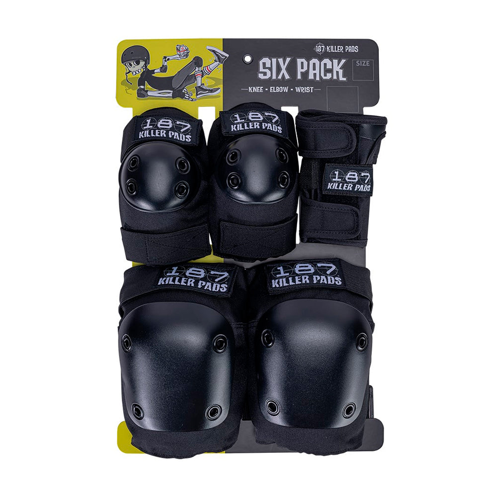 Combo de protecciones 187 Killer Pads 6 Pack