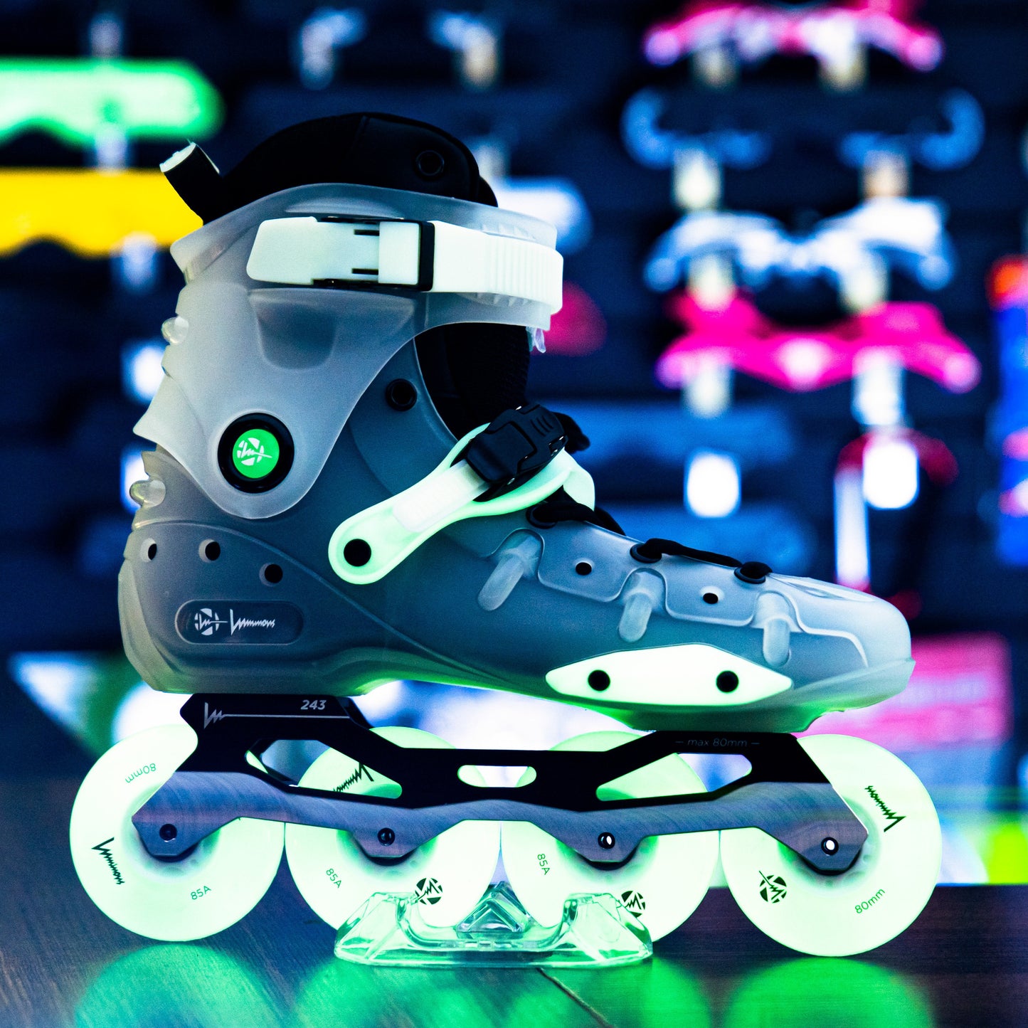 Patines Luminous Ray 80 mm