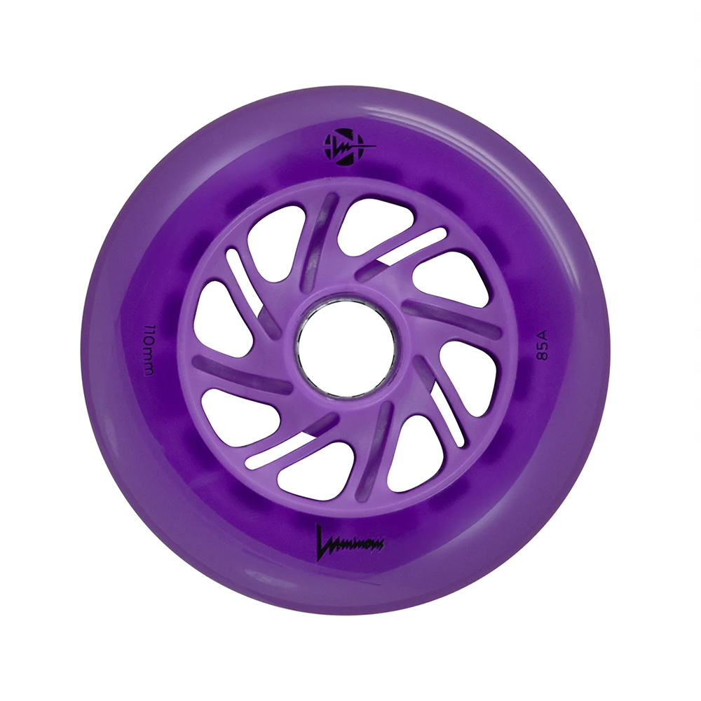 Ruedas Luminous Morado 110mm