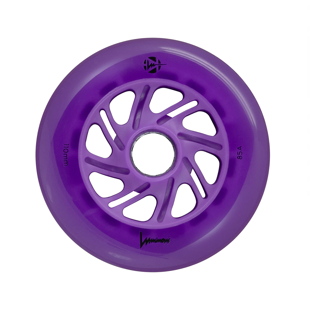 Ruedas Luminous  Morado 110mm