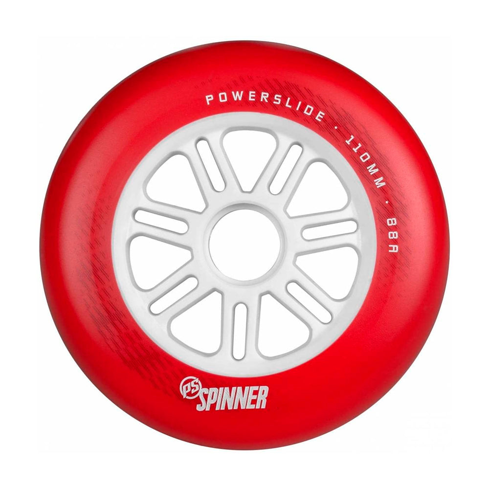 Ruedas Powerslide Spinner Rojo 110mm
